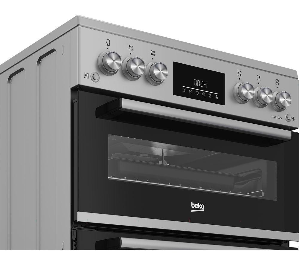 BEKO Pro FDG6231CS 60 cm Gas Cooker - Silver image number 3 of 5