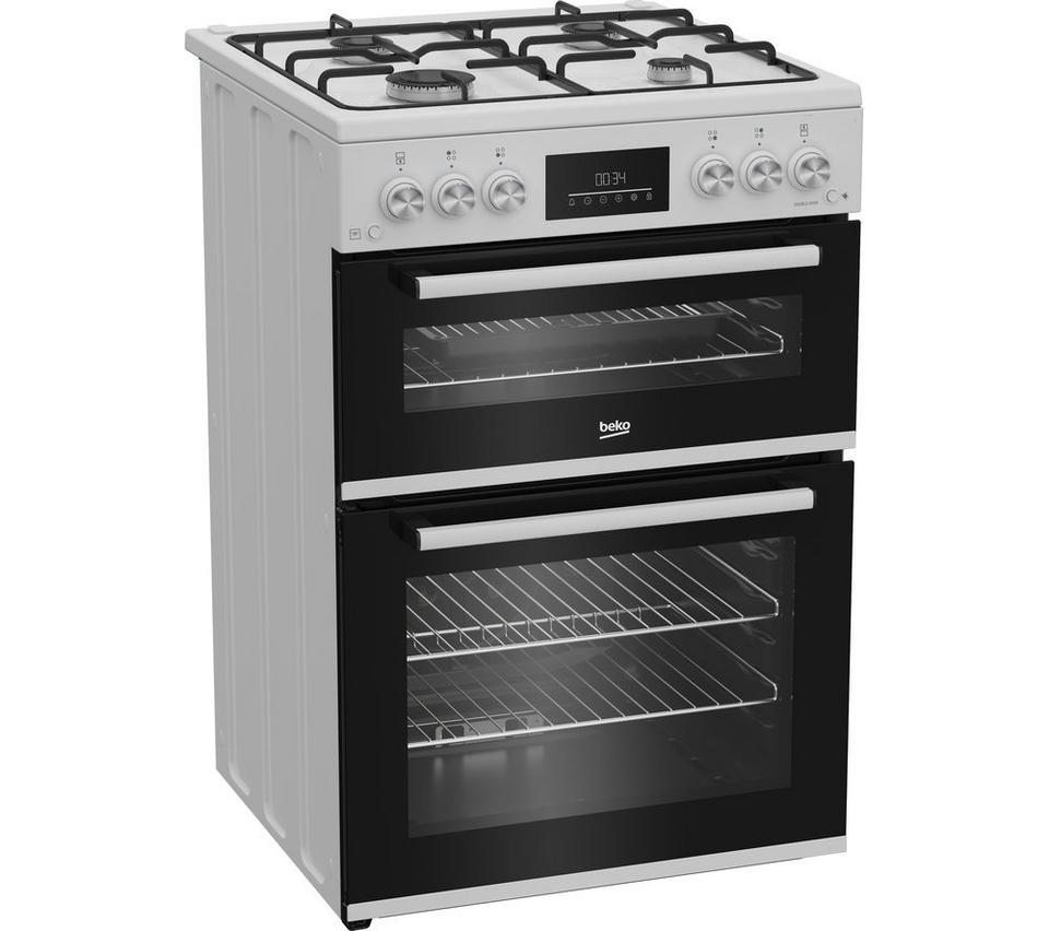 BEKO Pro FDG6231CW 60 cm Gas Cooker - White