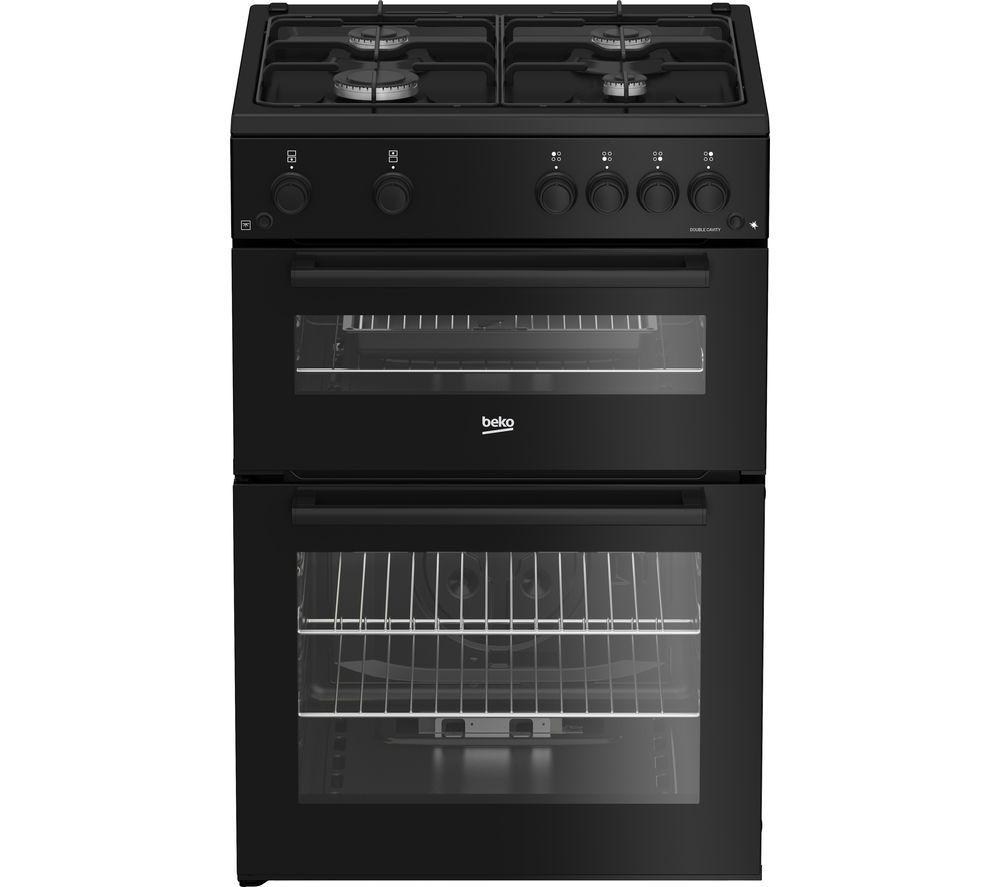 BEKO FTG6201K 60 cm Gas Cooker – Black, Black
