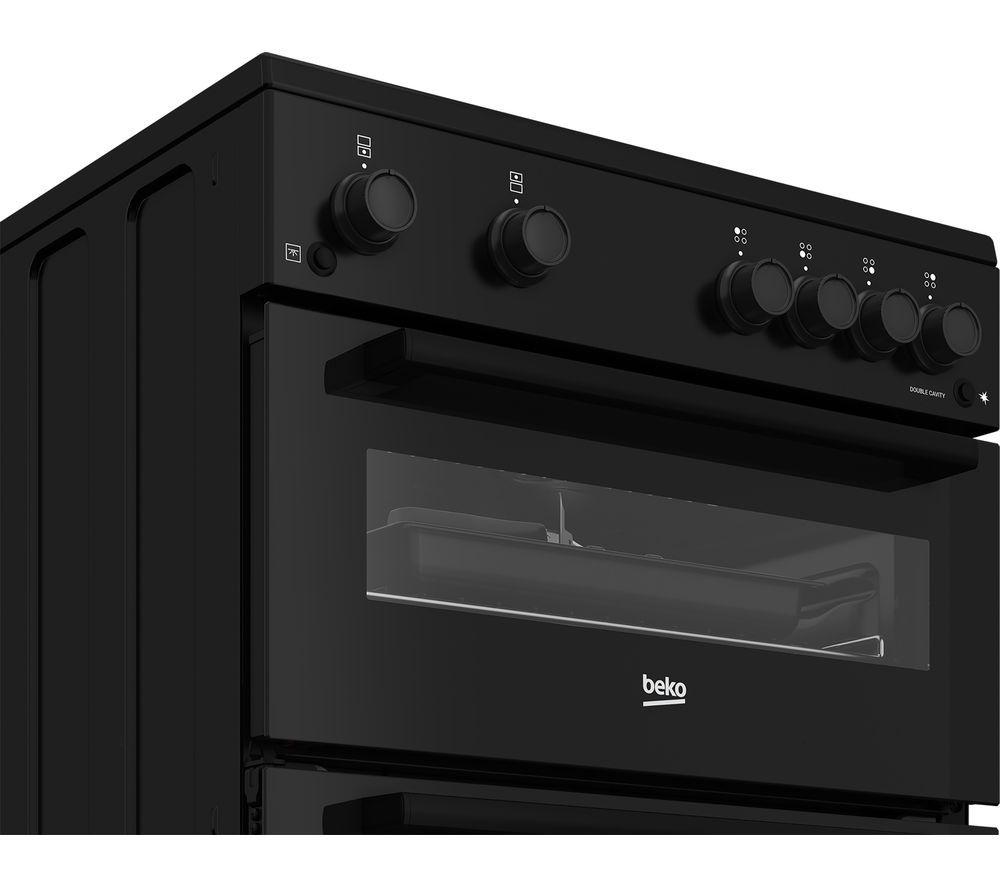 BEKO FTG6201K 60 cm Gas Cooker - Black image number 2 of 6