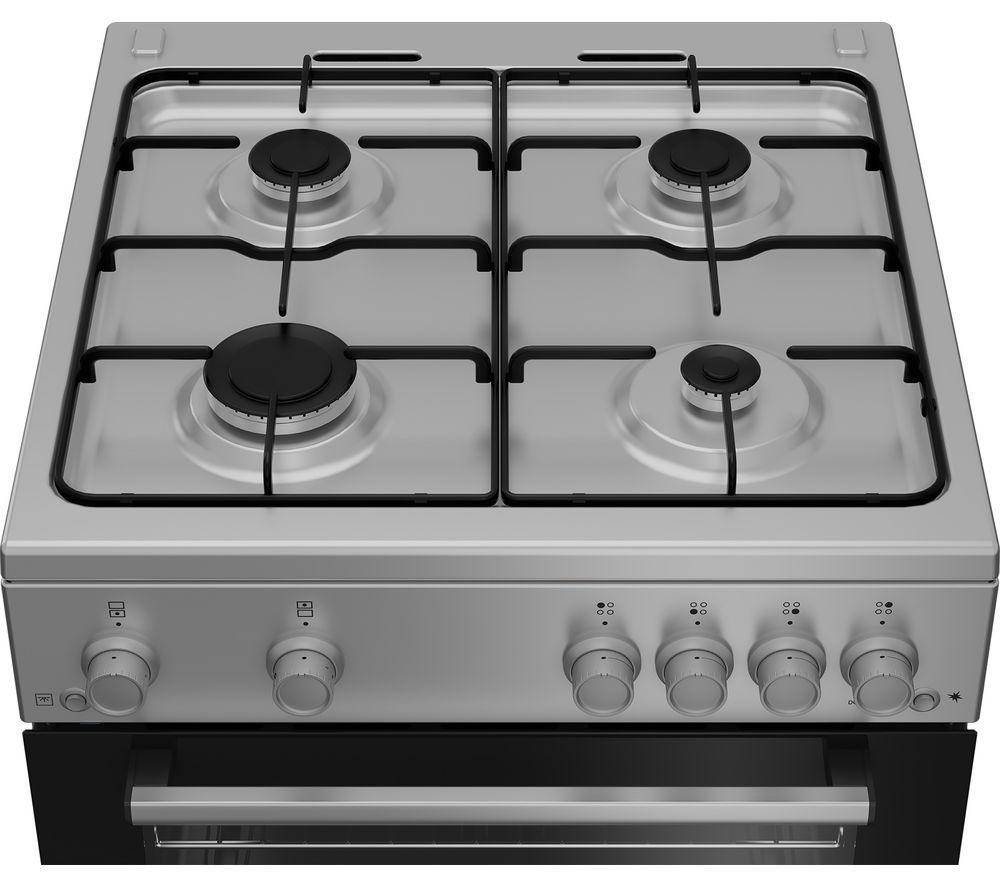 BEKO FTG6201S 60 cm Gas Cooker - Silver image number 3 of 6