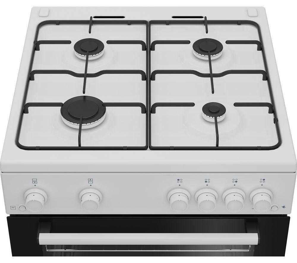 BEKO FTG6201W 60 cm Gas Cooker - White image number 5 of 6
