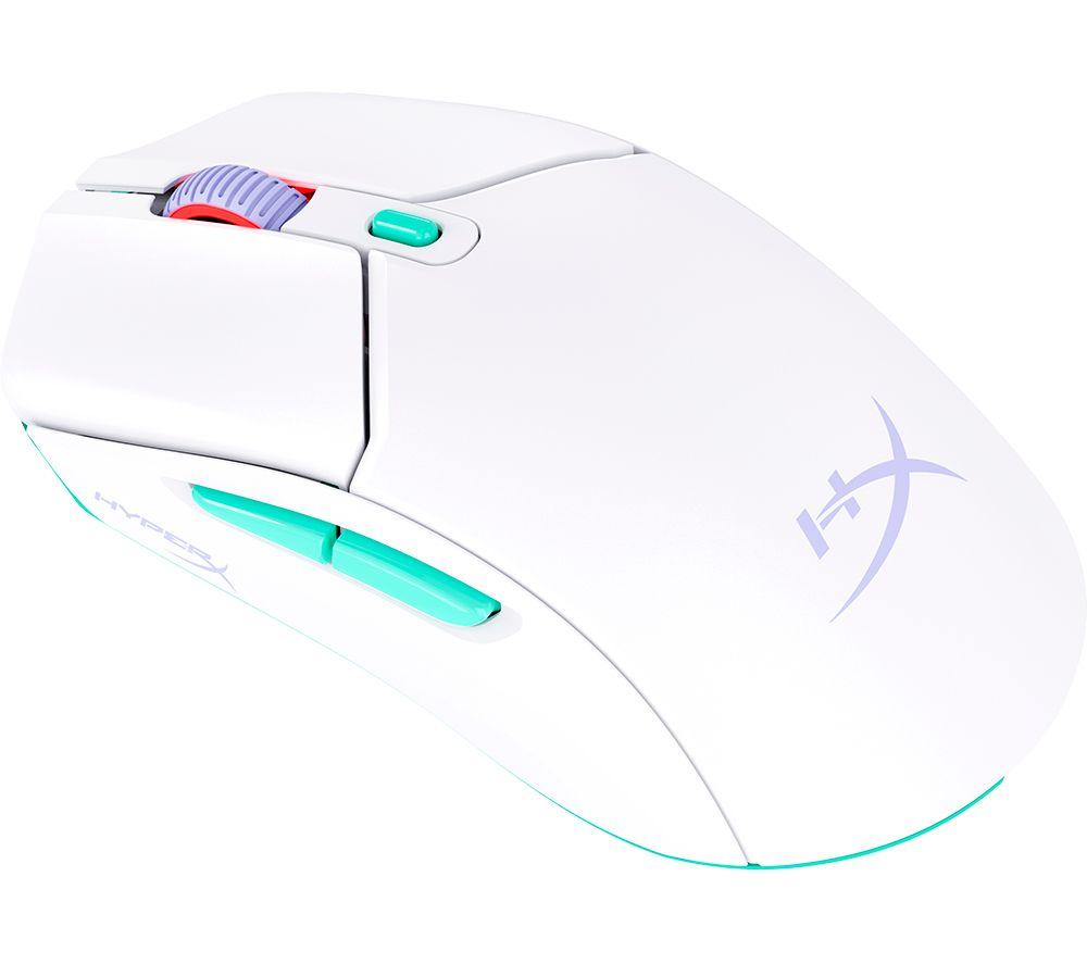 HYPERX Pulsefire Haste 2 Core RGB Wireless Optical Gaming Mouse - White