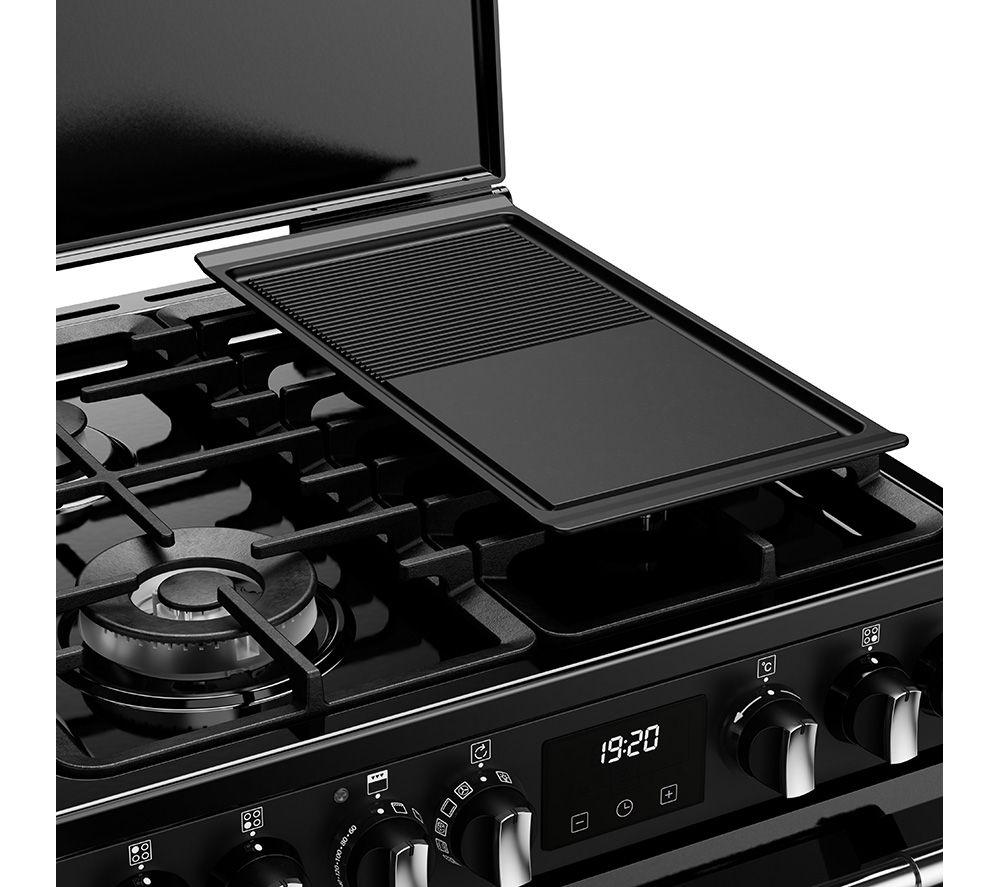 STOVES Richmond Deluxe 60DF Dual Fuel Cooker - Black & Chrome image number 8 of 20