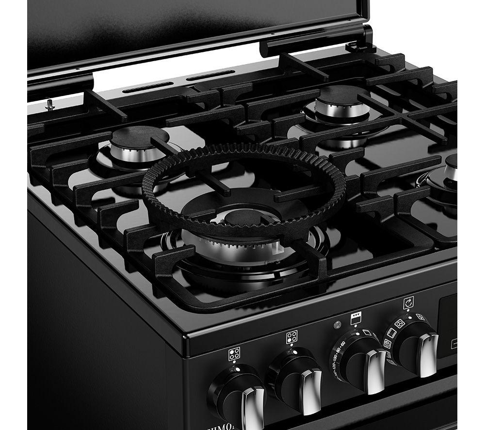 STOVES Richmond Deluxe 60DF Dual Fuel Cooker - Black & Chrome image number 11 of 20
