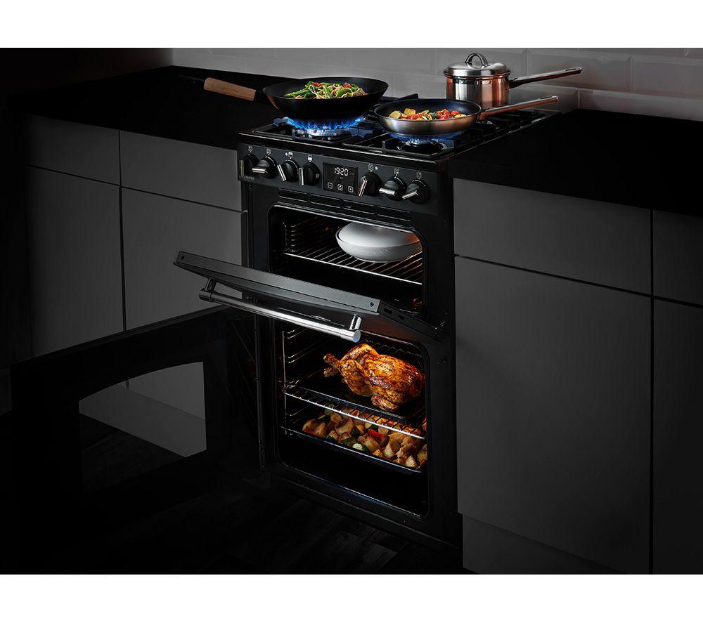 STOVES Richmond Deluxe 60DF Dual Fuel Cooker - Black & Chrome image number 15 of 20