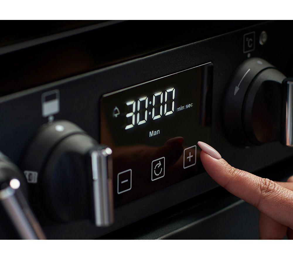 STOVES Richmond Deluxe 60DF Dual Fuel Cooker - Black & Chrome image number 17 of 20