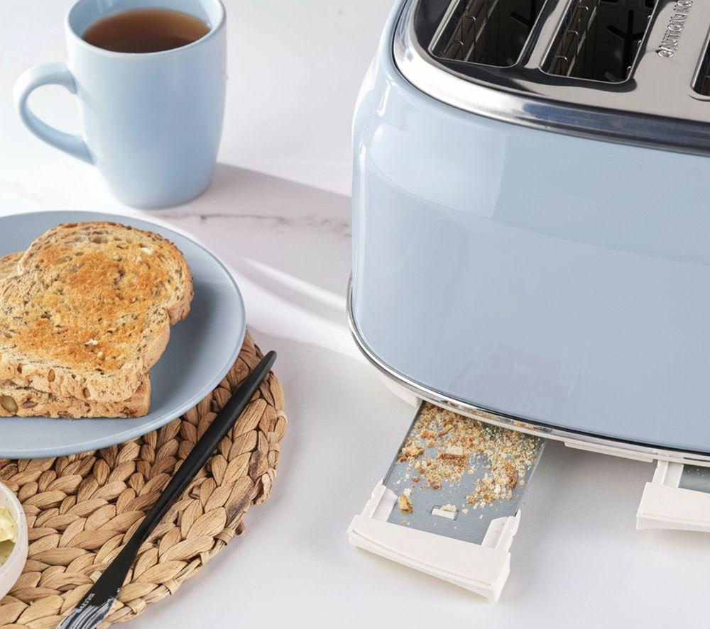 SALTER COMBO-9067 Retro Kettle & 4-Slice Toaster Bundle - Blue image number 2 of 8
