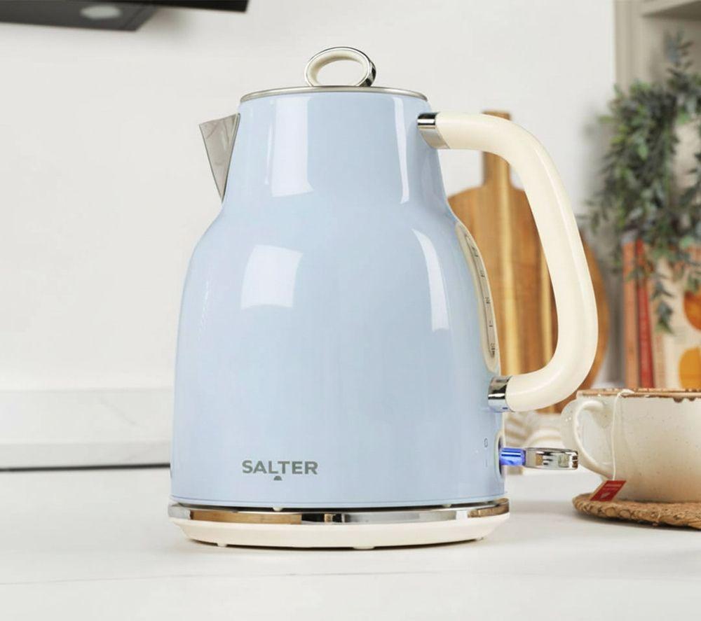 SALTER COMBO-9067 Retro Kettle & 4-Slice Toaster Bundle - Blue image number 6 of 8