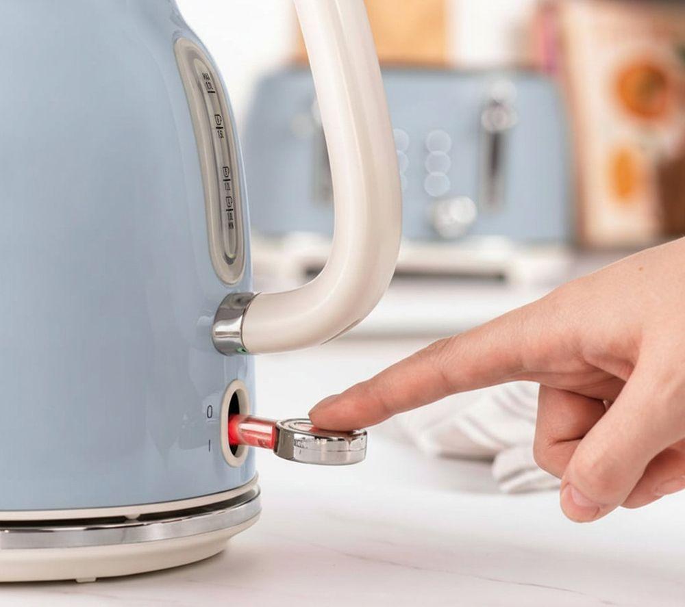 SALTER COMBO-9067 Retro Kettle & 4-Slice Toaster Bundle - Blue image number 7 of 8