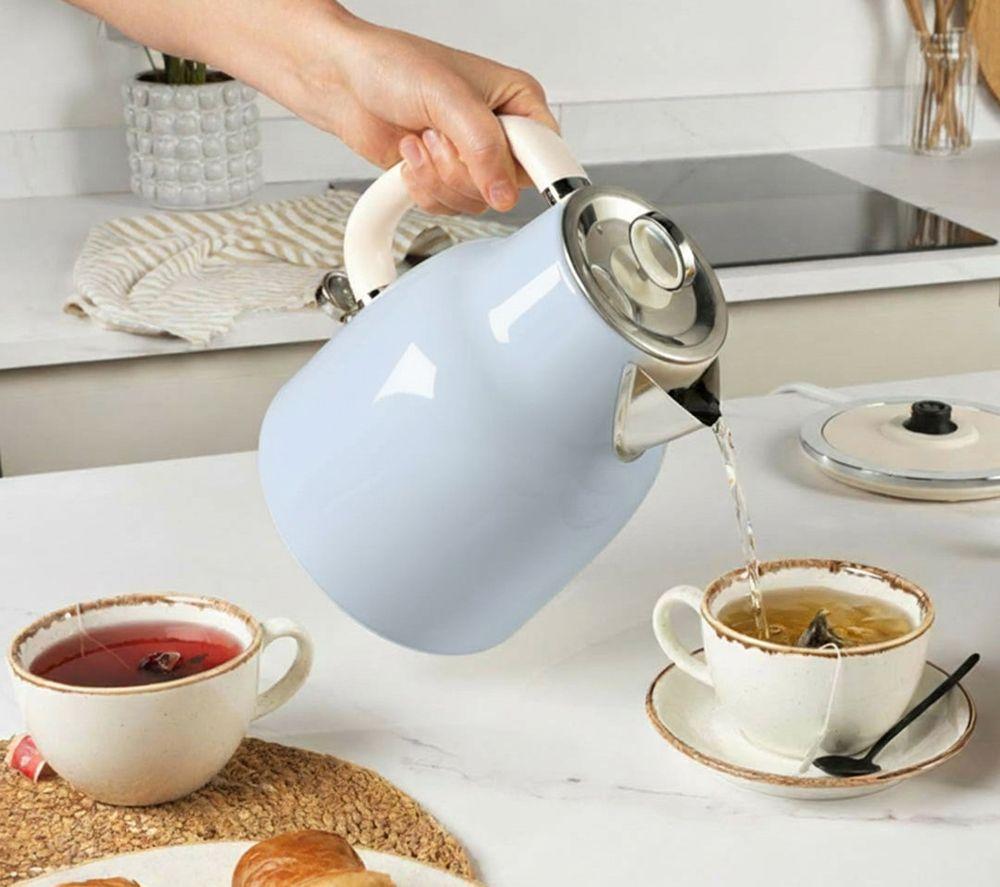 SALTER COMBO-9067 Retro Kettle & 4-Slice Toaster Bundle - Blue image number 8 of 8