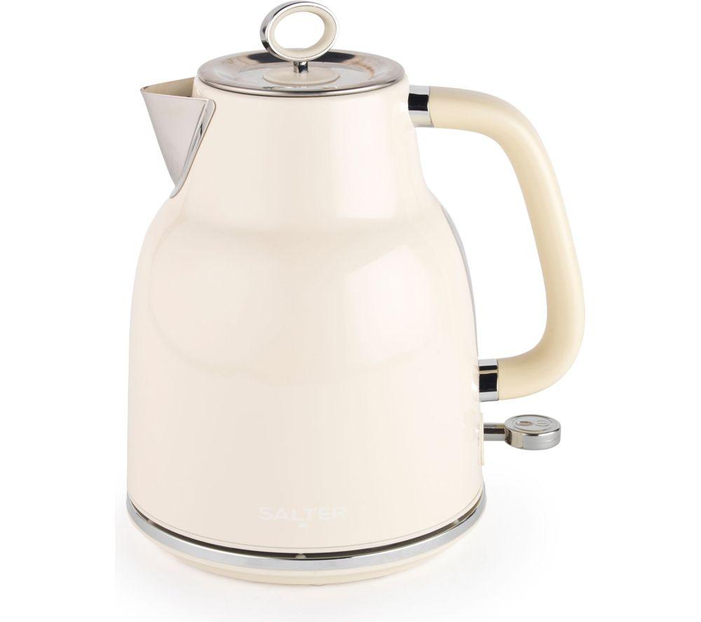 SALTER COMBO-9352 Retro Jug Kettle & 4-Slice Toaster Bundle - Cream image number 3 of 8