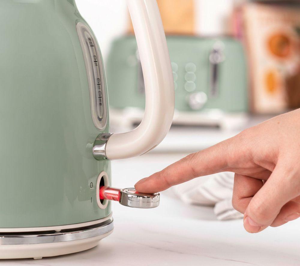 SALTER COMBO-9070 Retro Kettle & 4-Slice Toaster Bundle - Green image number 8 of 9