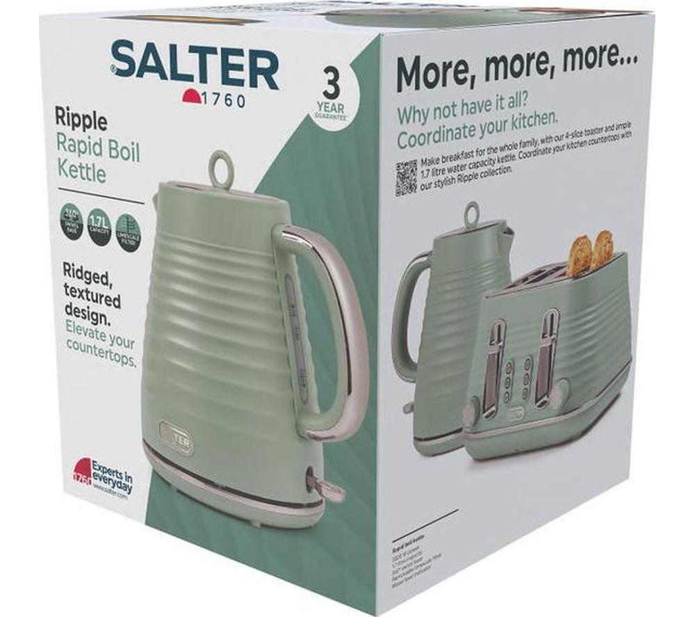 SALTER Ripple EK5742SGE Jug Kettle &ndash; Sage image number 7 of 7