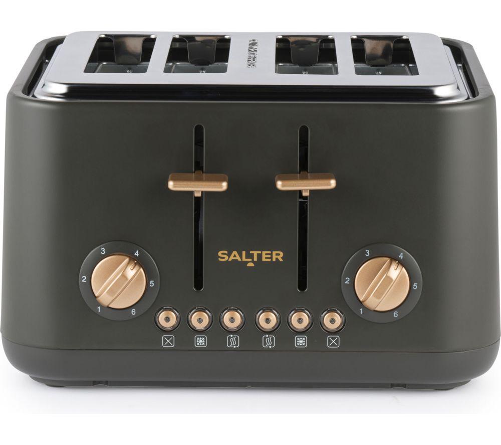 SALTER COMBO-9354 Pebble Jug Kettle & 4-Slice Toaster Bundle - Charcoal image number 3 of 3