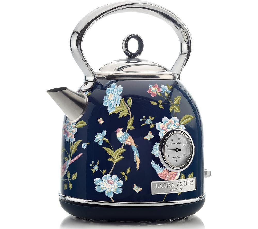 LAURA ASHLEY VQSBPKK336LAEN Traditional Kettle - Elveden Navy image number 3 of 7