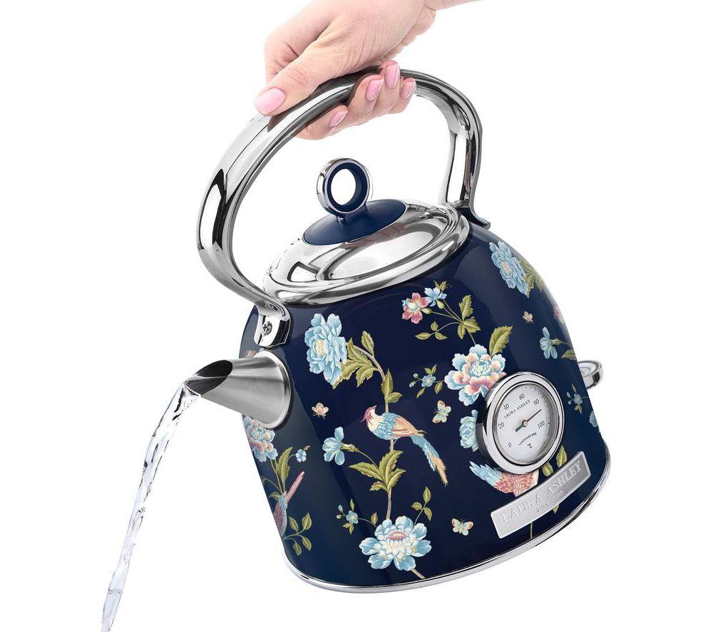 LAURA ASHLEY VQSBPKK336LAEN Traditional Kettle - Elveden Navy image number 4 of 7