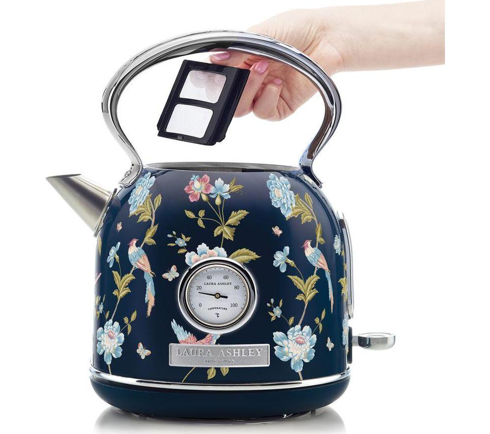 LAURA ASHLEY VQSBPKK336LAEN Traditional Kettle - Elveden Navy image number 5 of 7