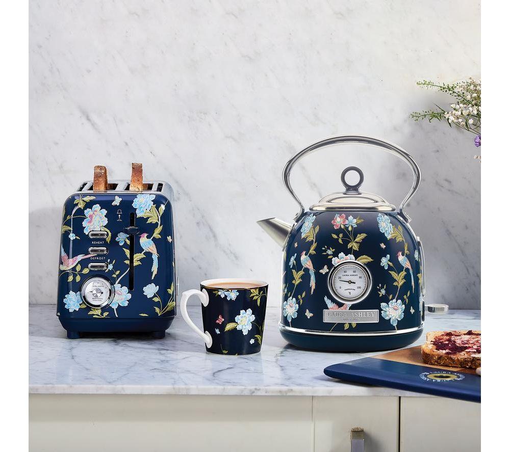 LAURA ASHLEY VQSBPKK336LAEN Traditional Kettle - Elveden Navy image number 7 of 7