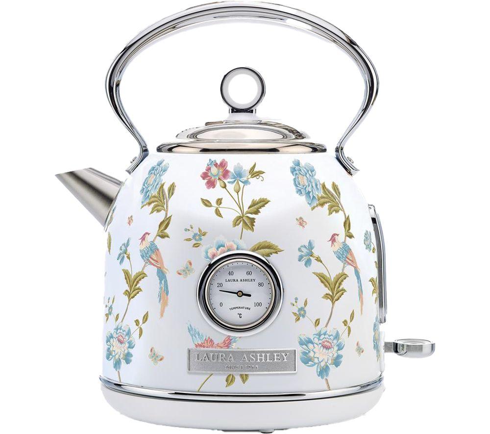 Laura Ashley Vqsbpkk336laew Traditional Kettle - Elveden White, White