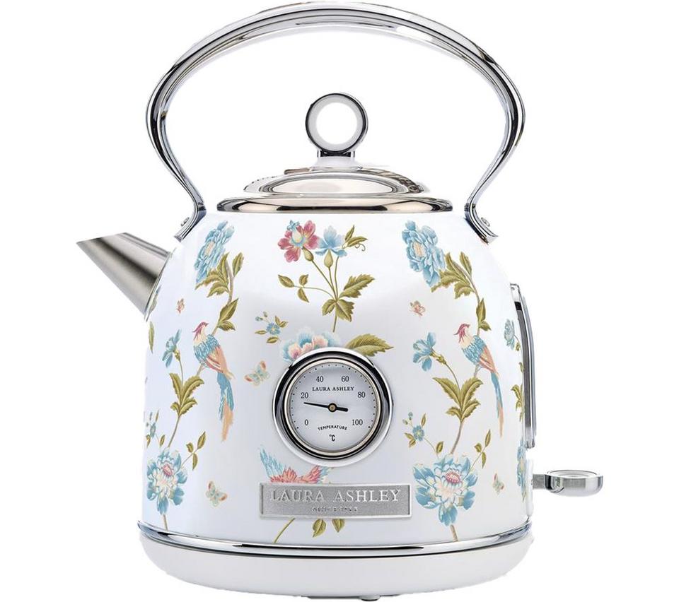 LAURA ASHLEY VQSBPKK336LAEW Traditional Kettle - Elveden White