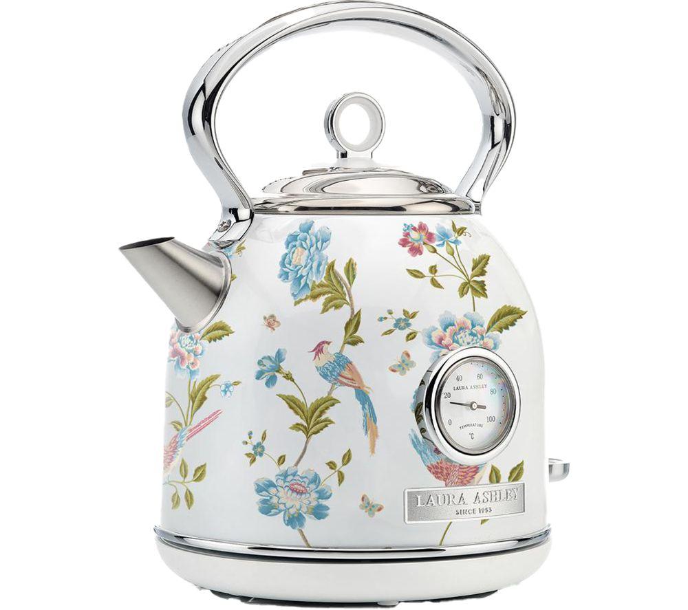 LAURA ASHLEY VQSBPKK336LAEW Traditional Kettle - Elveden White image number 2 of 7