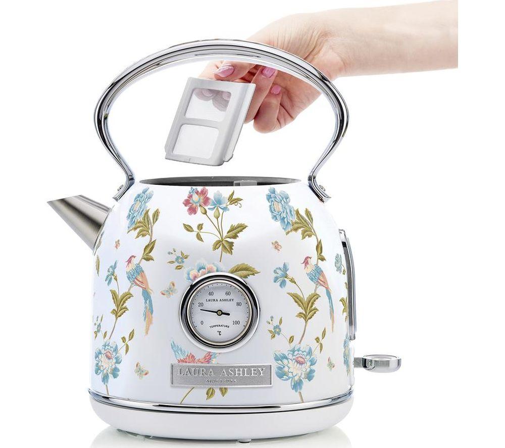 LAURA ASHLEY VQSBPKK336LAEW Traditional Kettle - Elveden White image number 5 of 7