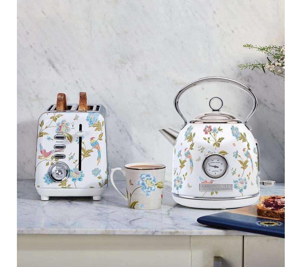LAURA ASHLEY VQSBPKK336LAEW Traditional Kettle - Elveden White image number 6 of 7