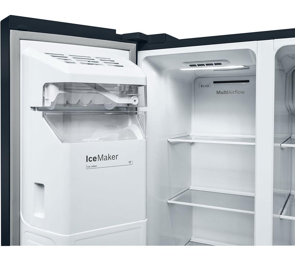 BOSCH Series 6 KAD93ABEP American-Style Fridge Freezer - Black image number 3 of 16