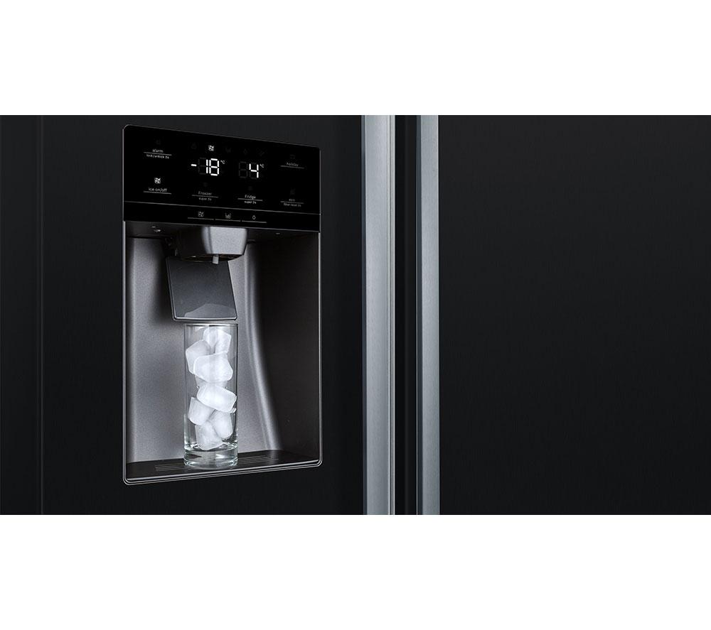 BOSCH Series 6 KAD93ABEP American-Style Fridge Freezer - Black image number 4 of 16