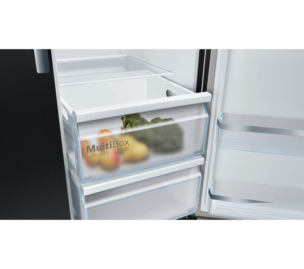 BOSCH Series 6 KAD93ABEP American-Style Fridge Freezer - Black image number 15 of 16