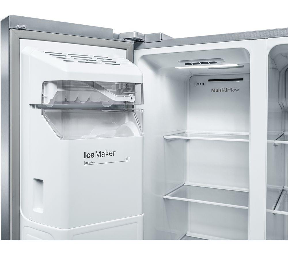 BOSCH Series 6 KAD93AIERG American-Style Fridge Freezer - Brushed Steel image number 7 of 8