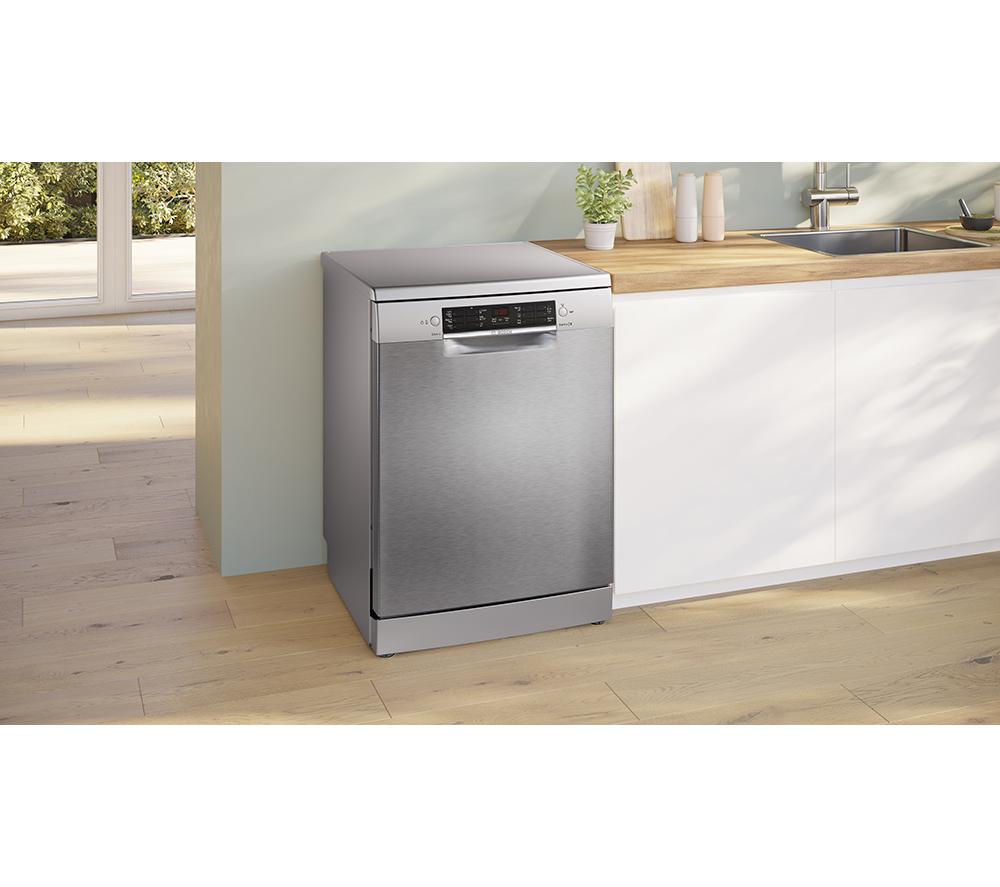 BOSCH Series 2 SMS26AI08G Full-size Dishwasher - Silver image number 3 of 10