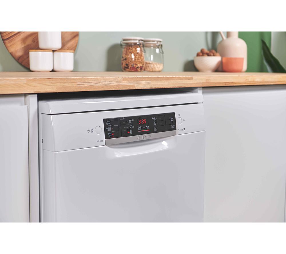 BOSCH Series 2 SMS26AW08G Full-size Dishwasher - White image number 13 of 17