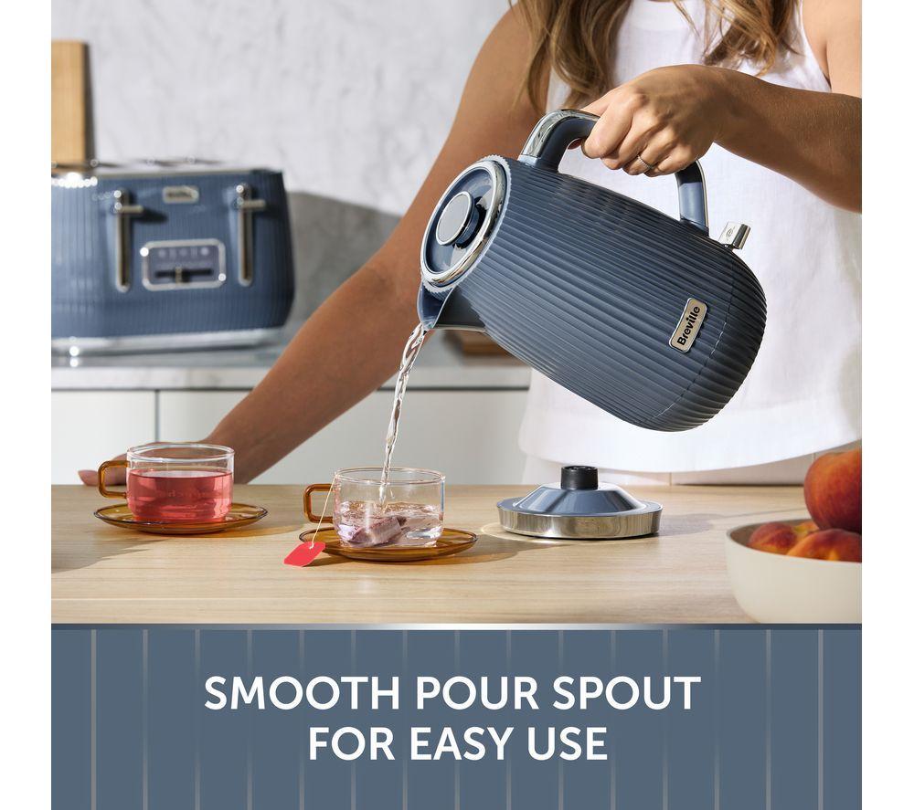 BREVILLE Linear VKT246 Jug Kettle - Faded Blue image number 5 of 6