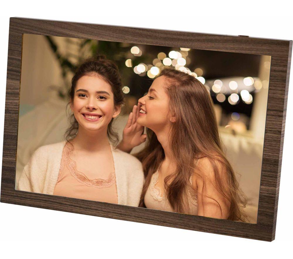 SANDSTROM SDPFHD10W25 10.1" Digital Photo Frame - Brown image number 5 of 10