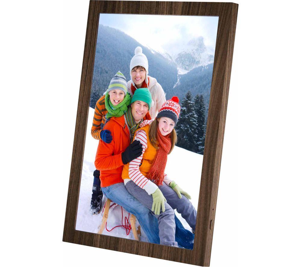 SANDSTROM SDPFHD10W25 10.1" Digital Photo Frame - Brown image number 9 of 10
