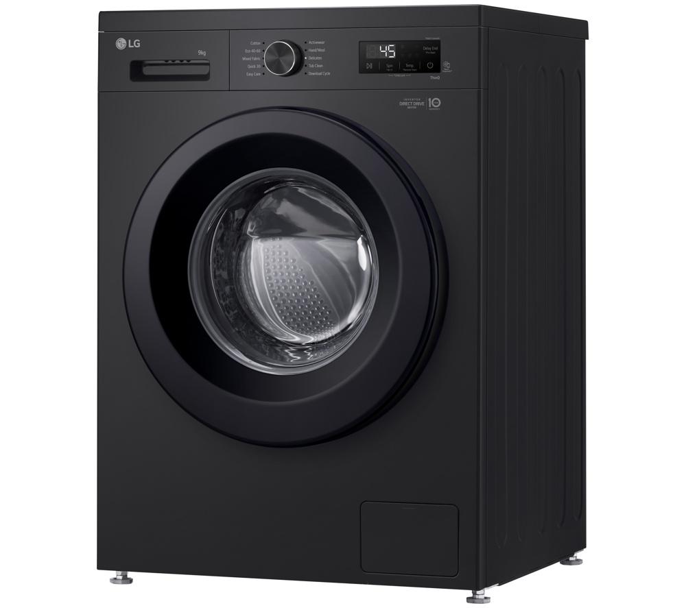 LG Series 2 Direct Drive F4X1009NNK WiFi-enabled 9 kg 1400 Spin Washing Machine - Onyx Black image number 14 of 16