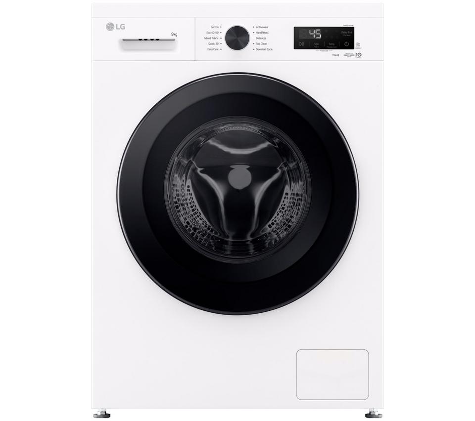 LG Series 2 Direct Drive F4X1009NWK WiFi-enabled 9 kg 1400 Spin Washing Machine - White