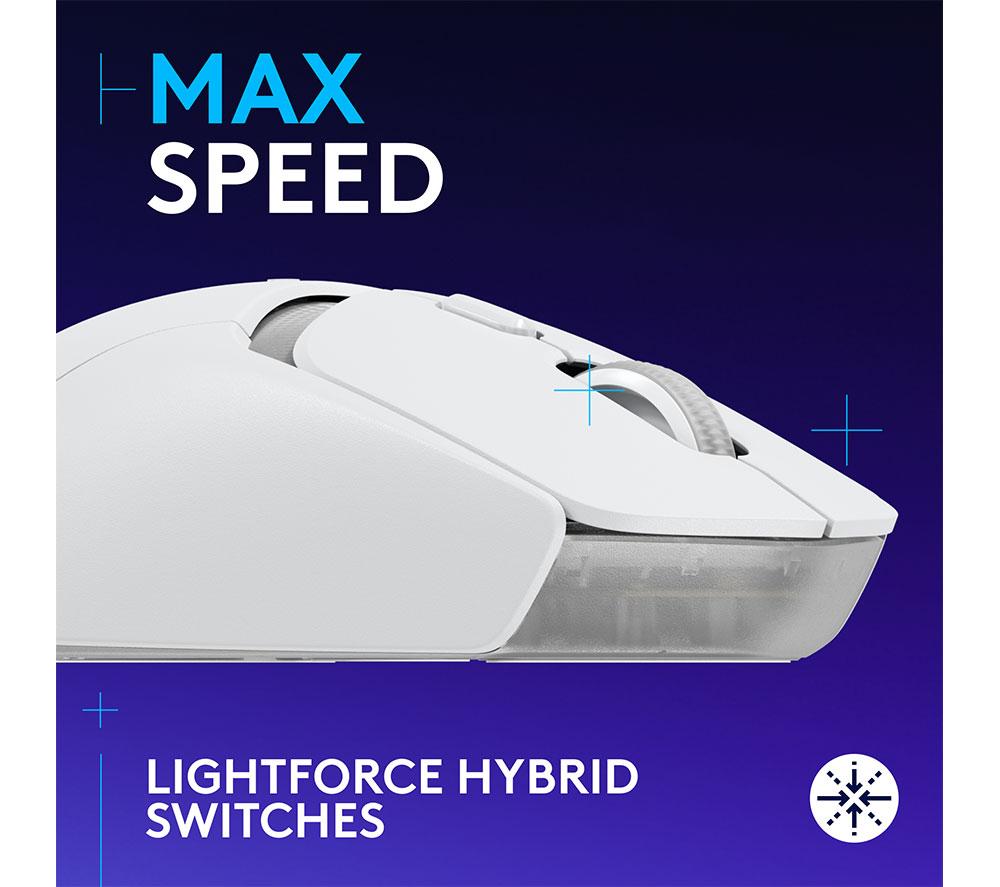 LOGITECH G309 Lightspeed Wireless Optical Gaming Mouse - White image number 2 of 9
