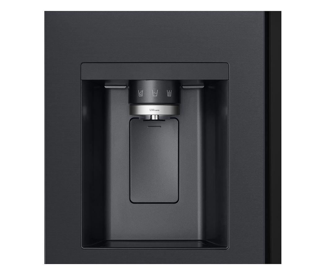 LG InstaView GSXE90EVDD American-Style Smart Fridge Freezer - Essence Black Steel image number 13 of 16