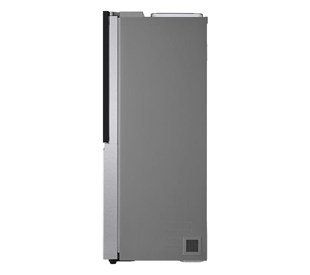LG InstaView GSXE90BSDD American-Style Smart Fridge Freezer - Brushed Steel image number 15 of 16