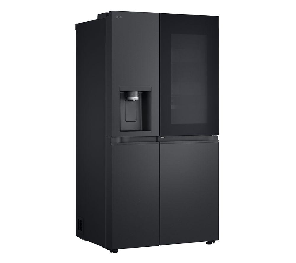 LG InstaView GSXE91EVAD American-Style Smart Fridge Freezer - Black Steel image number 10 of 18