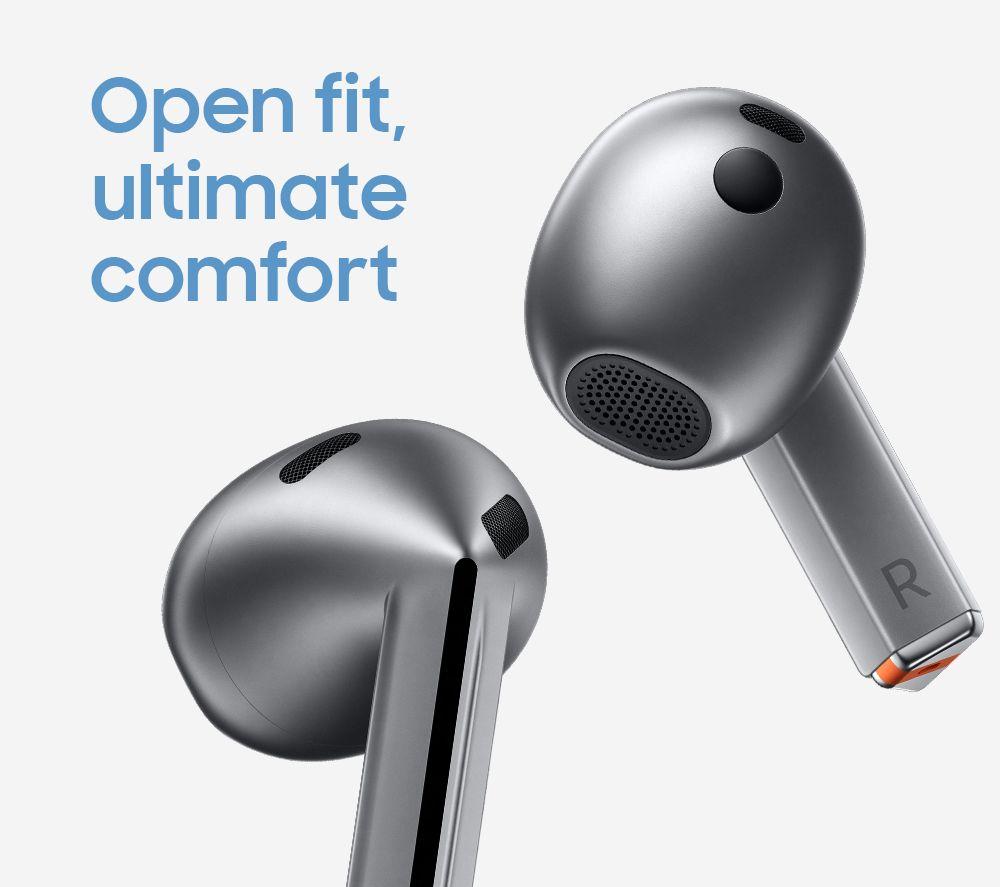 SAMSUNG Galaxy Buds3 Pro Wireless Bluetooth Noise-Cancelling Earbuds - White image number 5 of 17