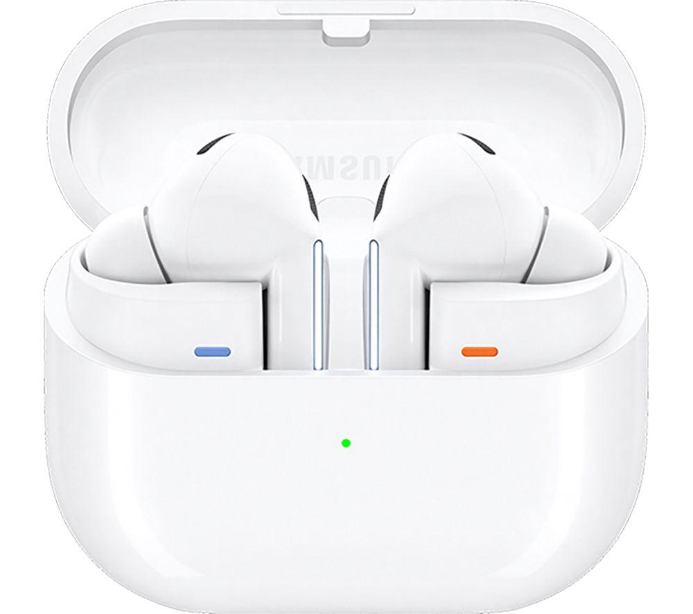 SAMSUNG Galaxy Buds3 Pro Wireless Bluetooth Noise-Cancelling Earbuds - White image number 10 of 17