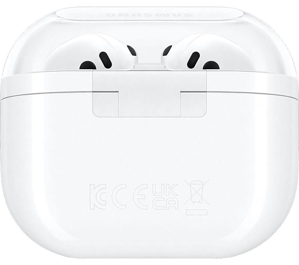 SAMSUNG Galaxy Buds3 Pro Wireless Bluetooth Noise-Cancelling Earbuds - White image number 16 of 17