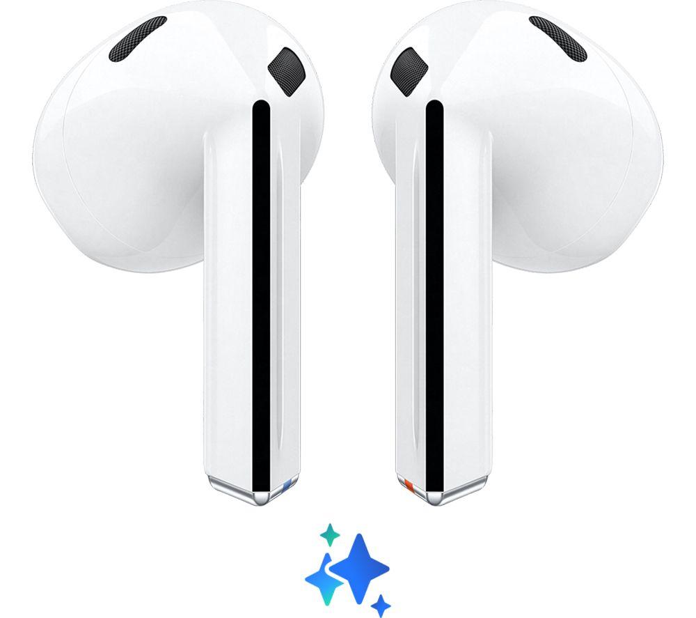 Buy SAMSUNG Galaxy Buds3 Wireless Bluetooth Noise Cancelling Earbuds White Currys