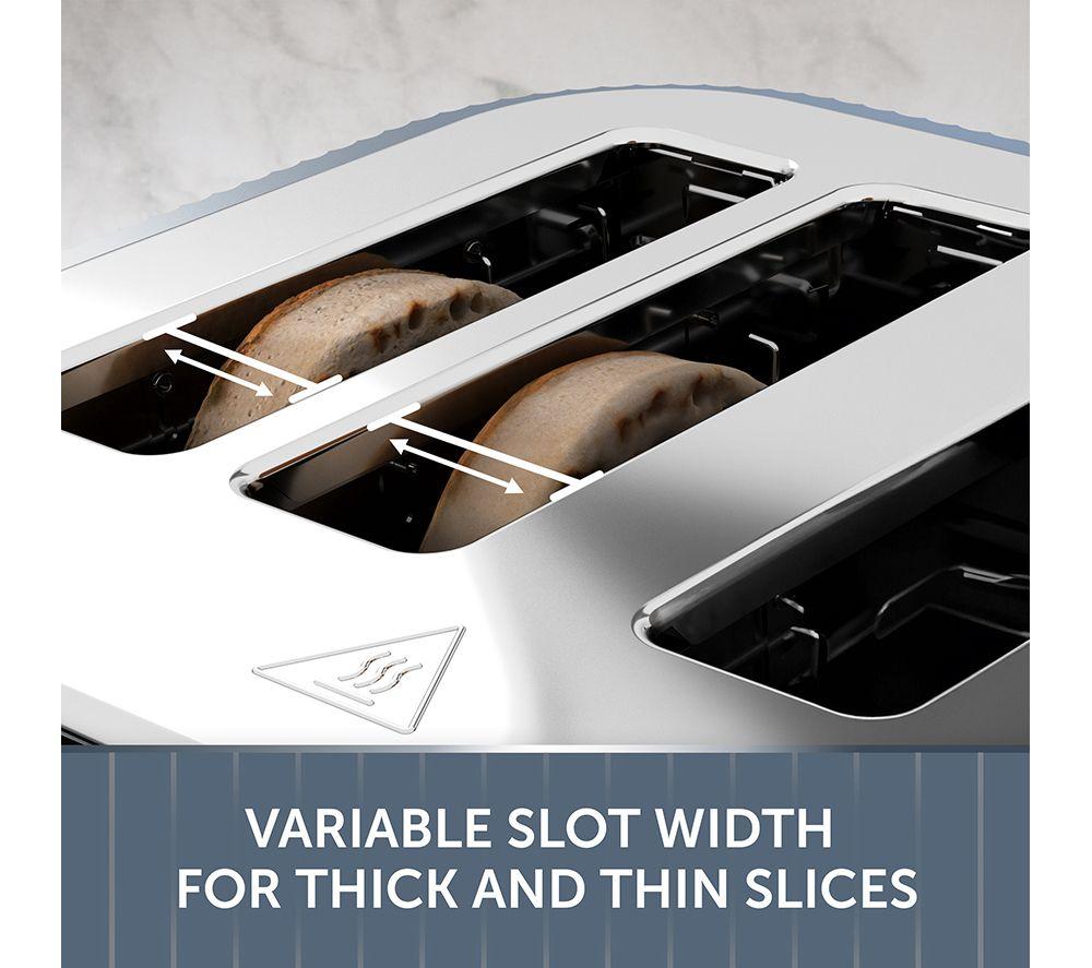 BREVILLE Linear VTR033 4-Slice Toaster - Faded Blue image number 6 of 6