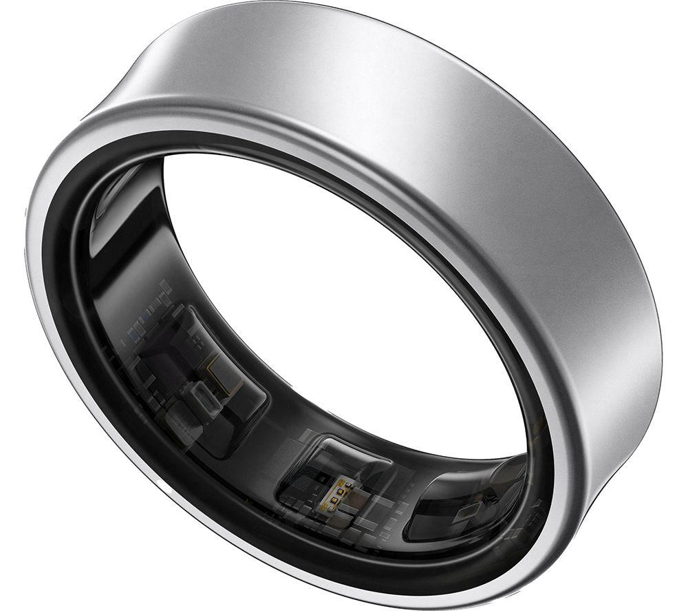 Samsung Galaxy Ring - Titanium Silver, Size 6, Silver/Grey