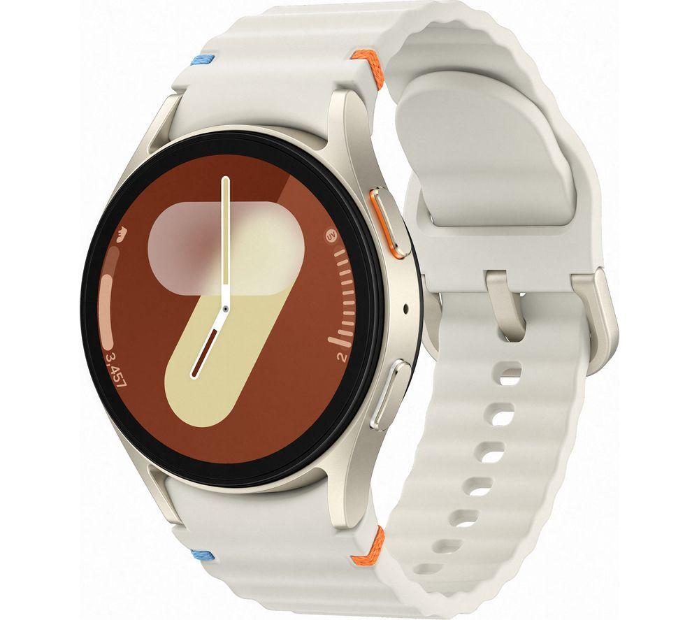 Buy SAMSUNG Galaxy Watch7 BT with Bixby Cream 40 mm Currys